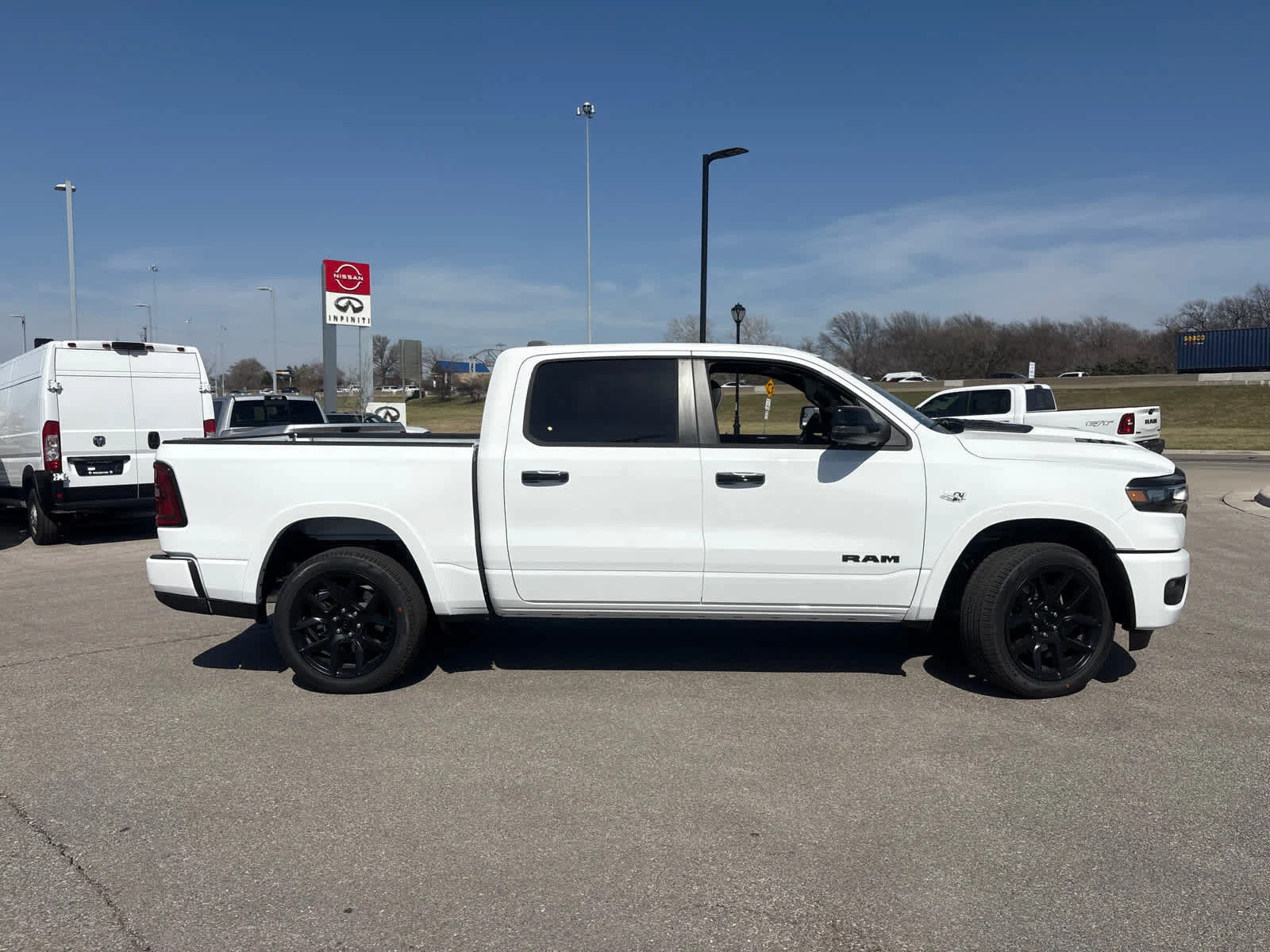 New 2026 Bright White Clearcoat Ram Laramie image 10