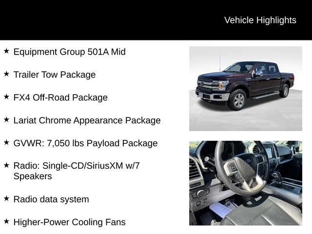 Used 2018 Red Ford LARIAT image 8