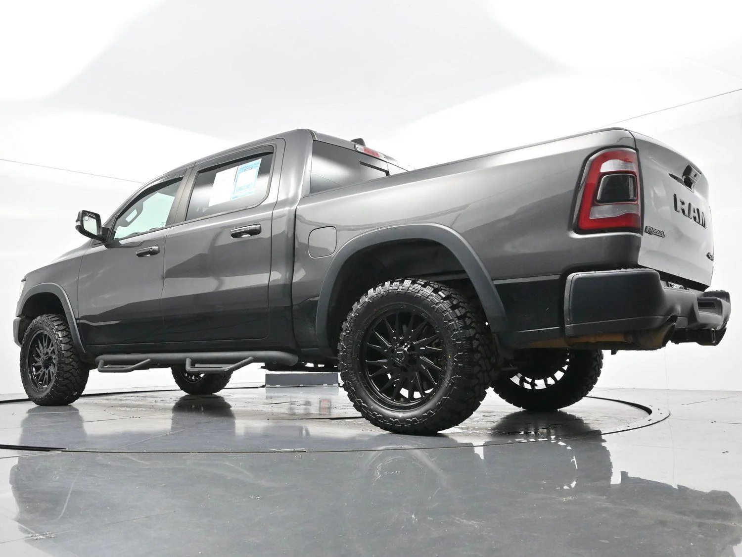 Used 2020 Granite Crystal Metallic Clearcoat Ram Rebel image 48