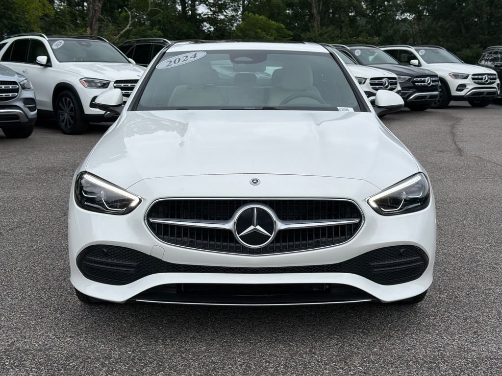 Certified Used 2024 Polar White Mercedes-Benz C 300 image 3