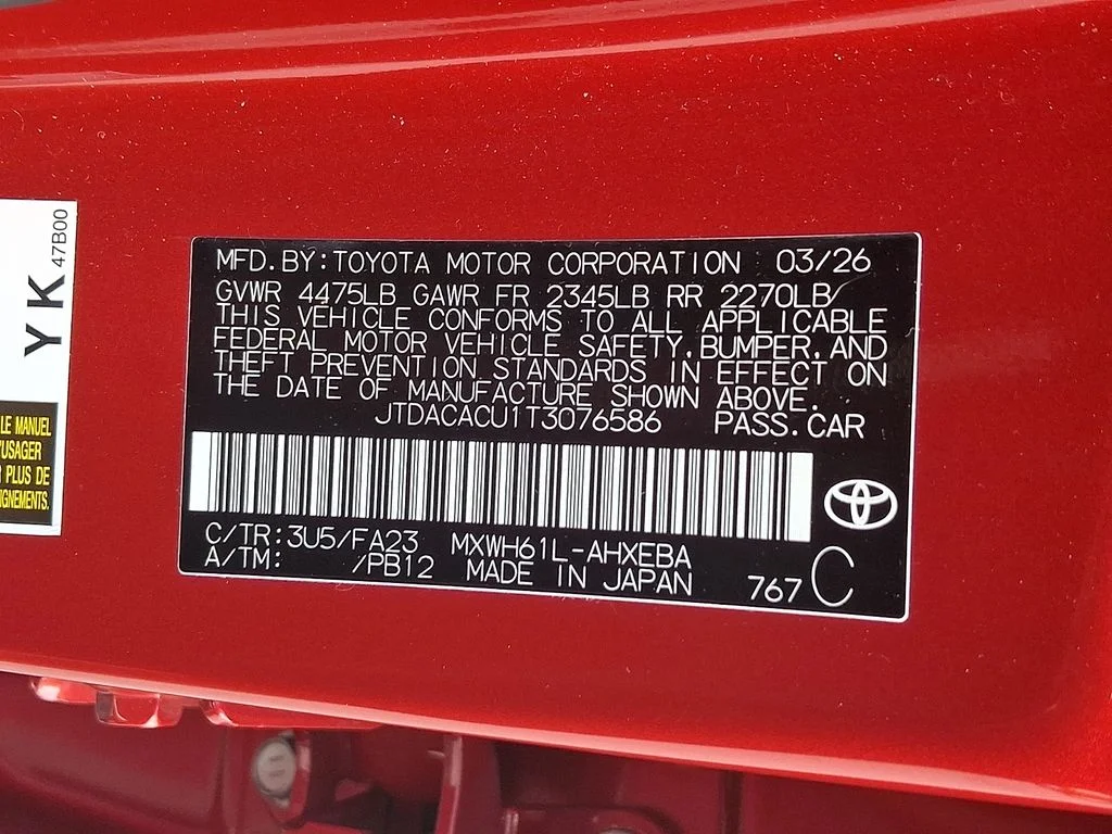 Certified Used 2026 Red Toyota SE image 26