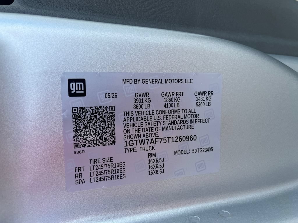 New 2026 Quicksilver Metallic GMC Work Van image 29
