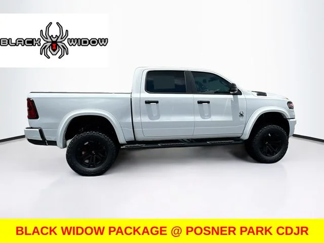 New 2025 Bright White Clear-Coat Exterior Paint RAM Big Horn/Lone Star image 4