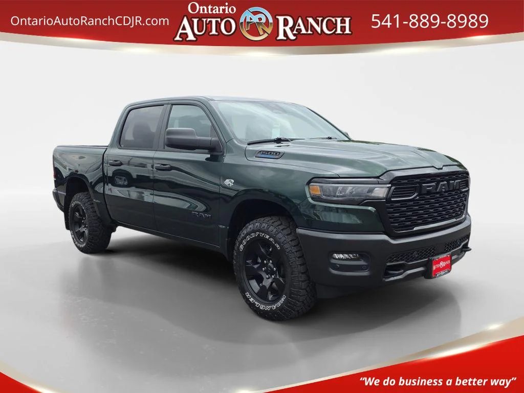 New 2026 Serrano-Green Metallic Exterior Paint RAM Warlock image 1