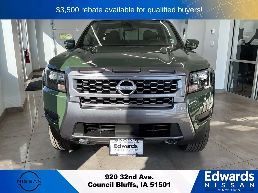 New 2027 Tactical Green Metallic Nissan Crew Cab SV image 2