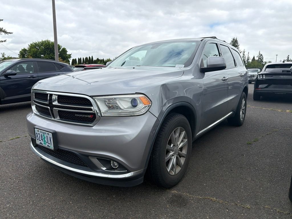 Used 2016 Billet Silver Metallic Clearcoat Dodge SXT image 1