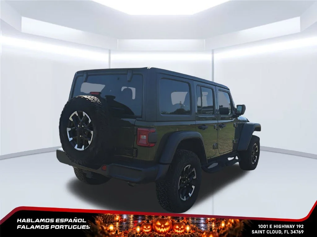 Used 2024 Green Jeep Rubicon 4xe image 6