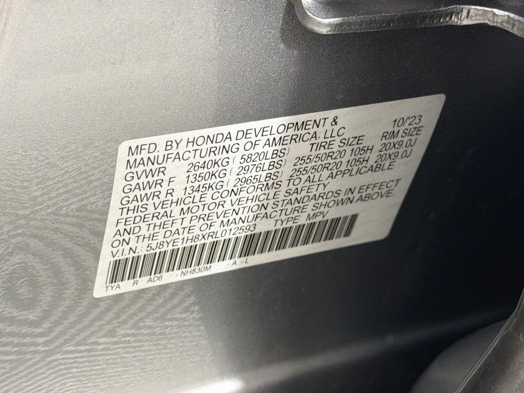 Used 2024 Lunar Silver Metallic Acura Advance image 35