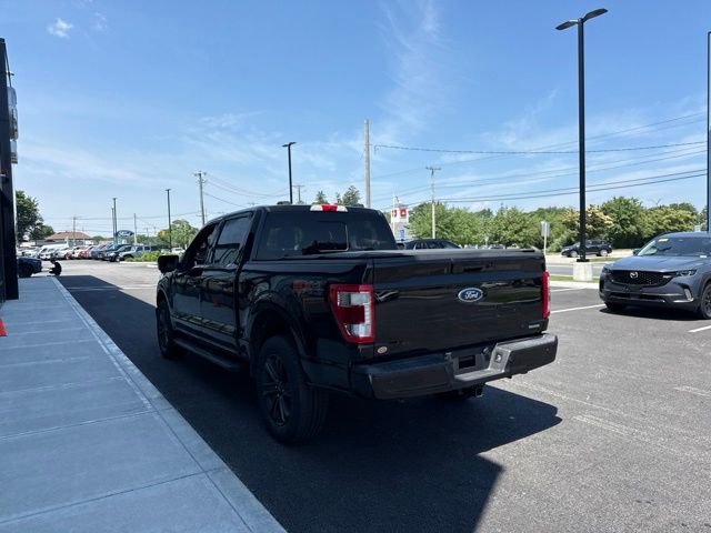 Used 2021 Black Metallic Ford Lariat image 5