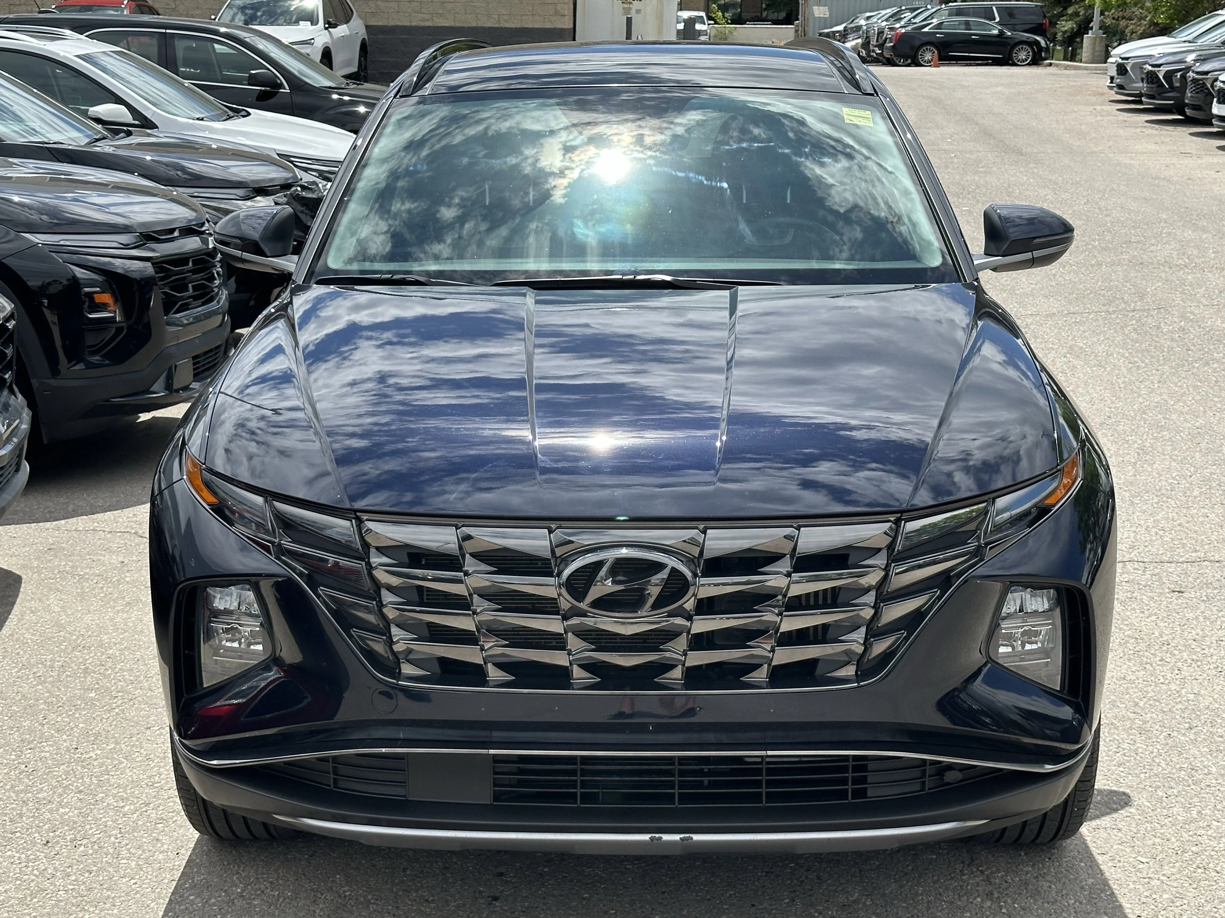 Certified Used 2023 Deep Sea Blue Hyundai Luxury image 2