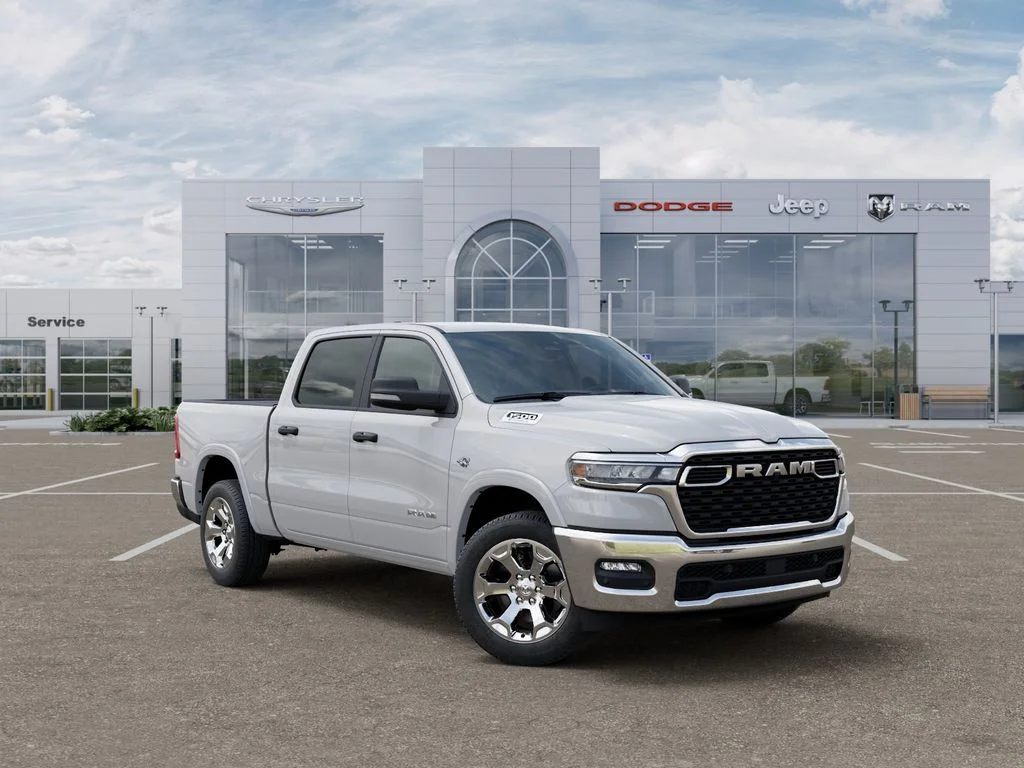 New 2026 Bright White Clear-Coat Exterior Paint RAM Big Horn/Lone Star image 5