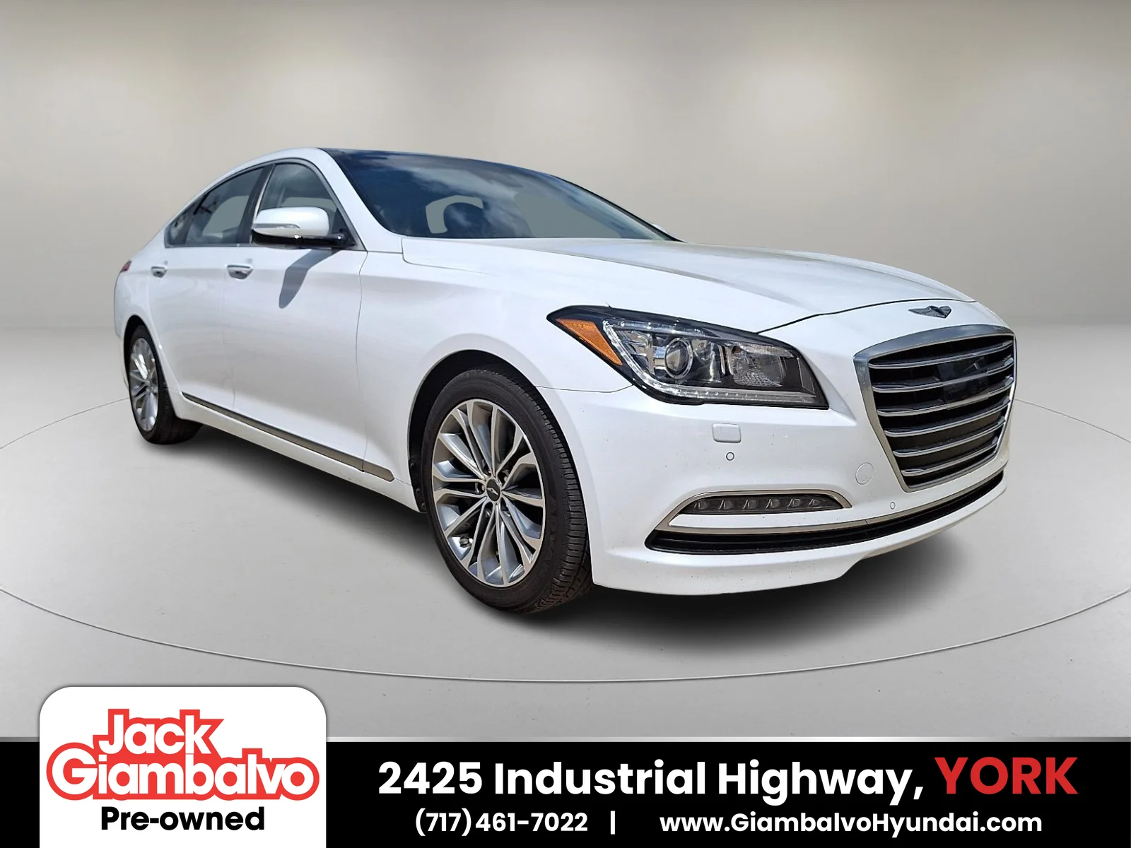 2017 GENESIS G80