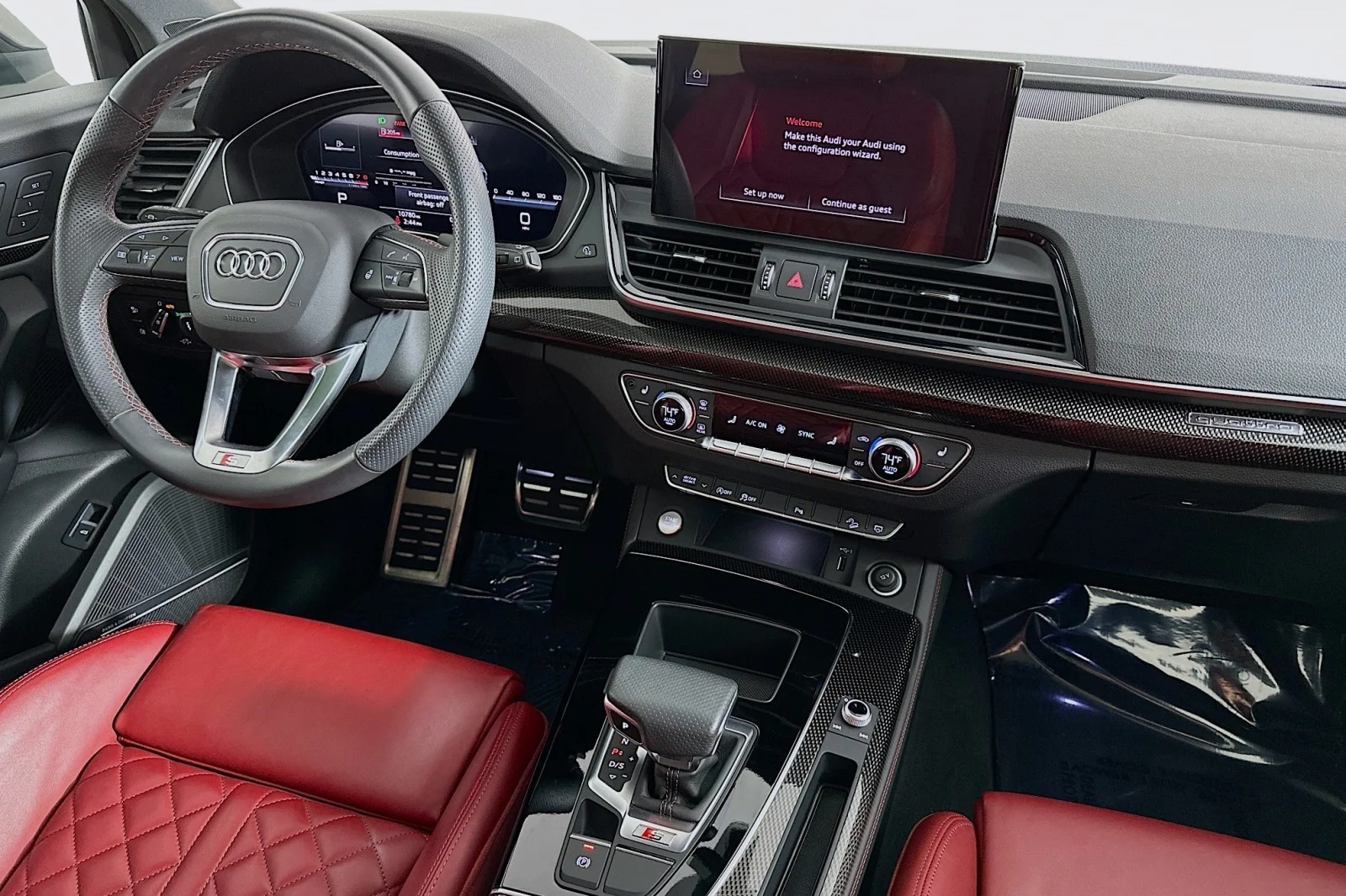 Used 2024 Glacier White Metallic Audi Premium Plus image 6