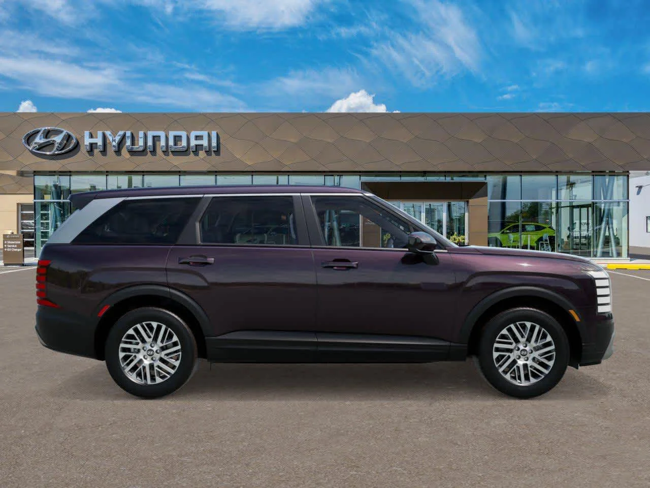 New 2026 Galaxy Maroon Pearl Hyundai SE image 7