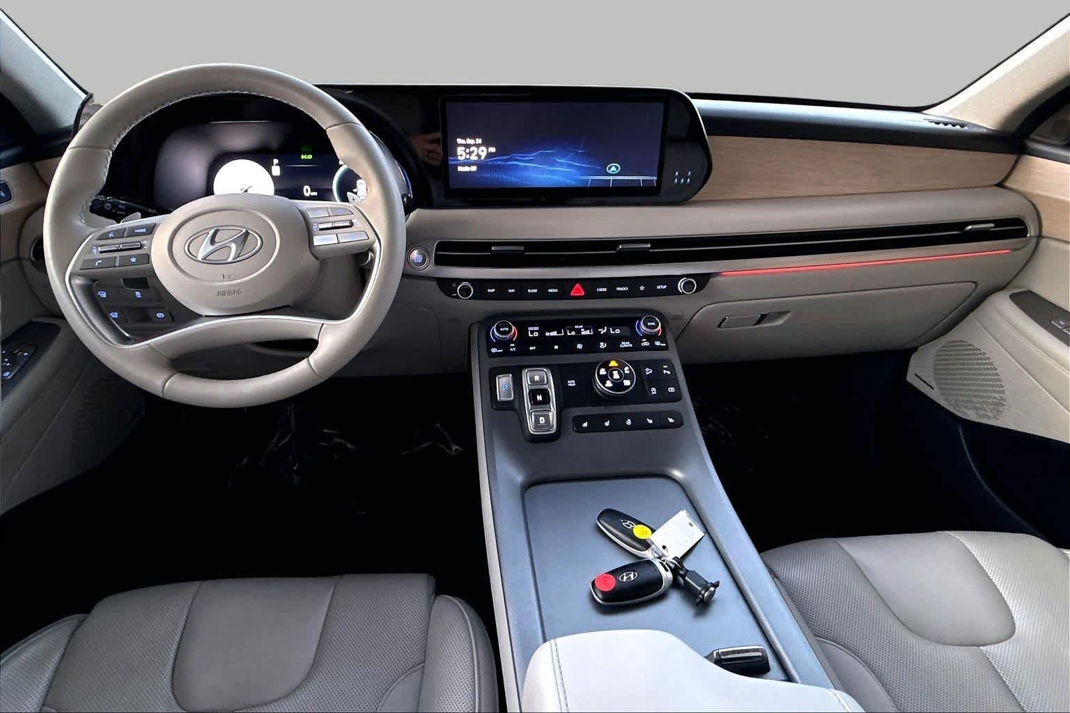 Used 2024 Hyper White Hyundai Limited image 16