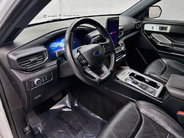 Used 2021 White Metallic Ford ST image 9
