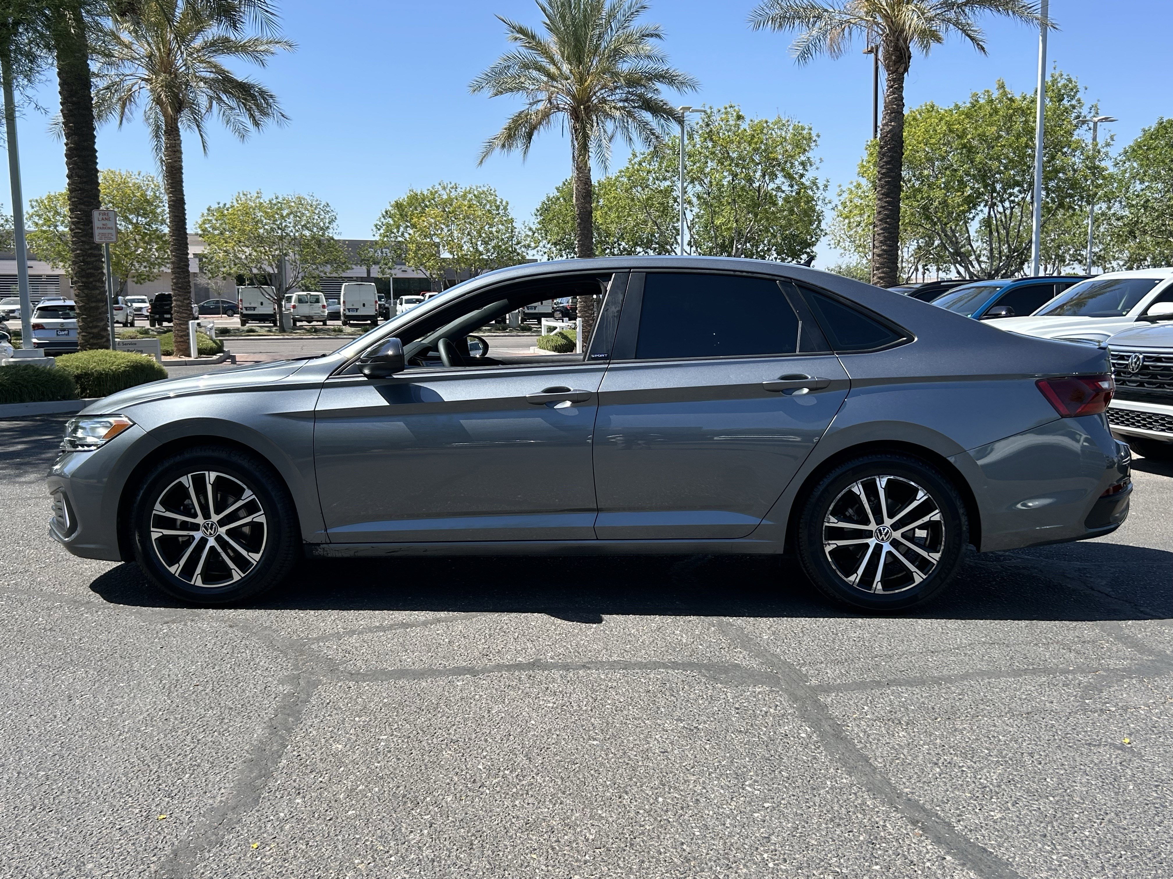 Used 2023 Platinum Gray Metallic Volkswagen Sport image 2