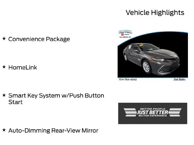 Used 2024 Gray Toyota LE image 3