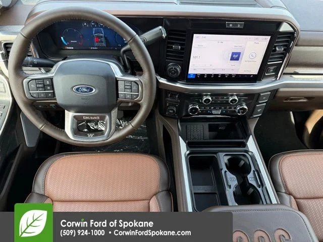 New 2026 Star White Metallic Tri-Coat Ford F-350® King Ranch® image 3