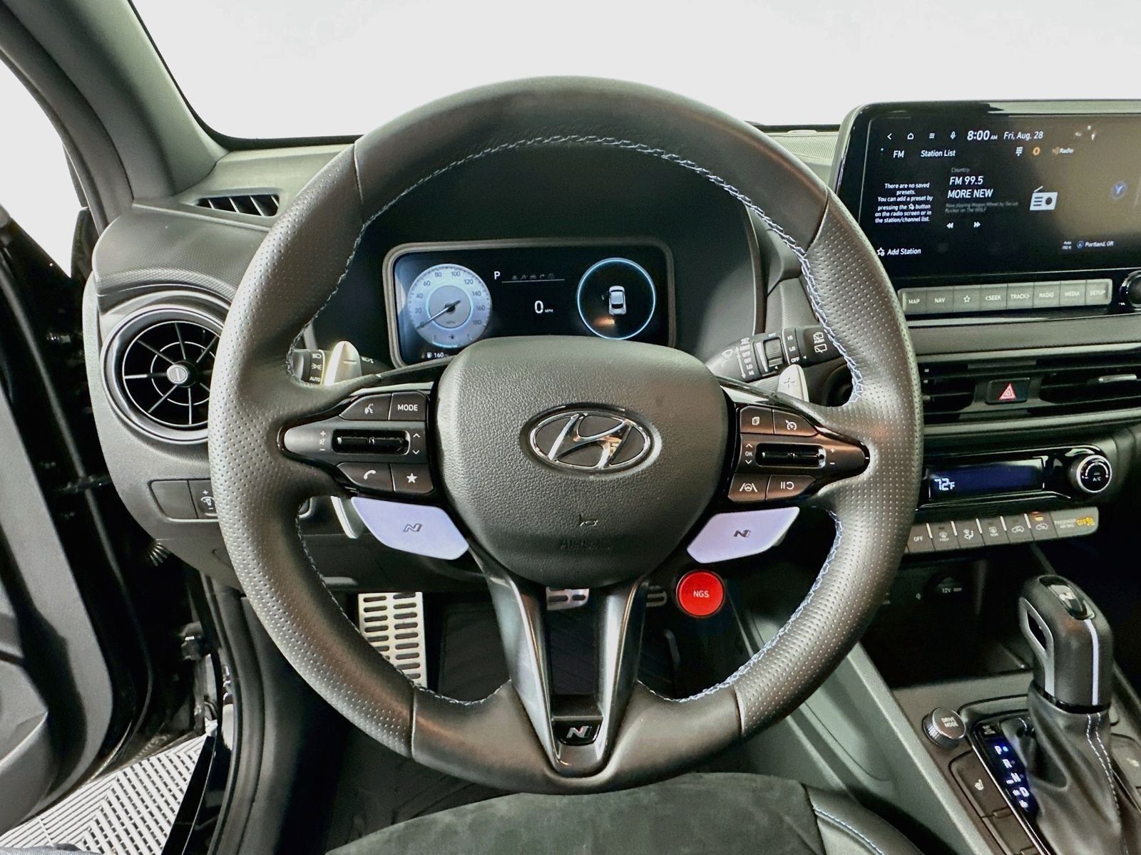 Used 2023 Ultra Black Hyundai Base image 11