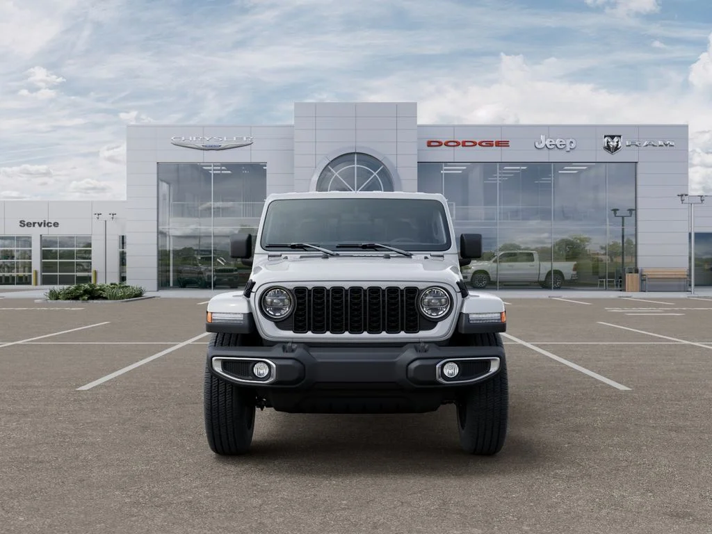 New 2026 Bright White Clearcoat Jeep Sahara image 7