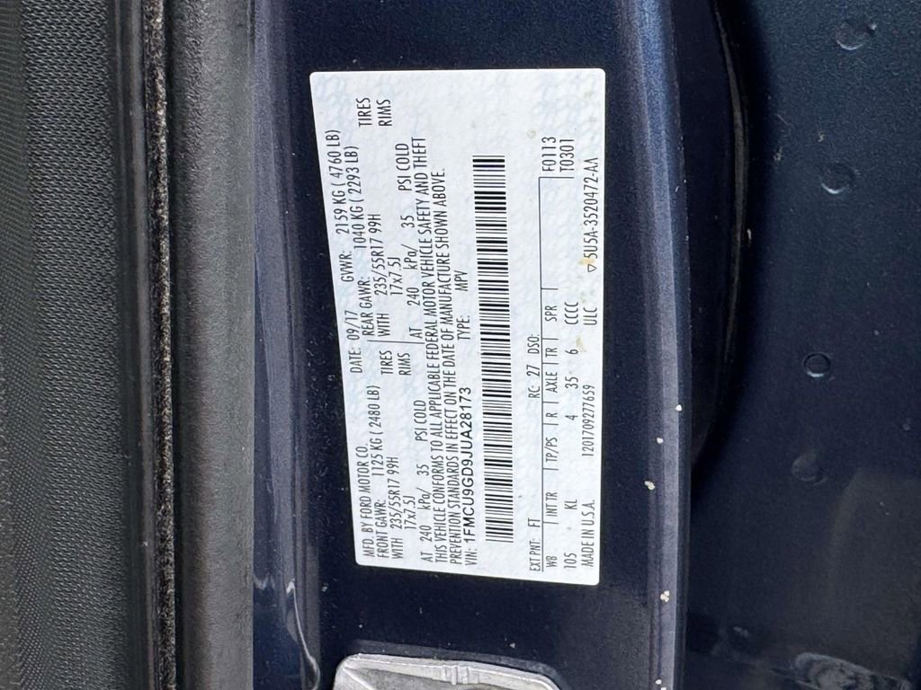 Used 2018 Blue Metallic Ford SE image 26