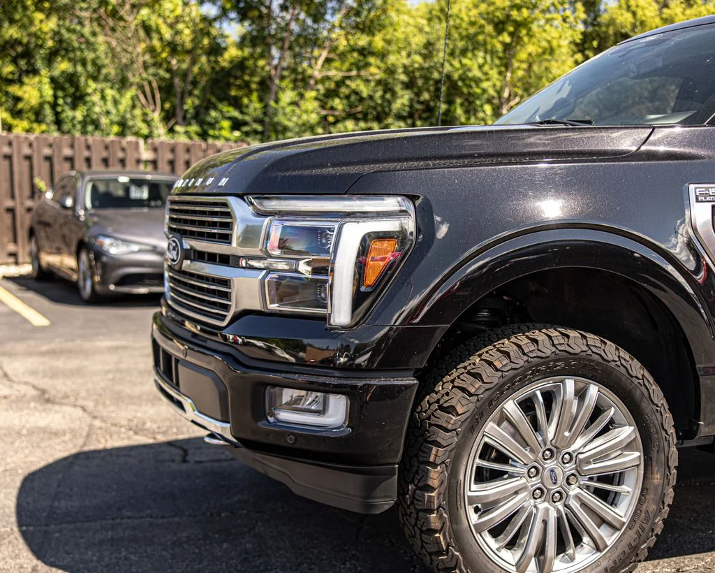 Used 2024 Black Ford Platinum image 4
