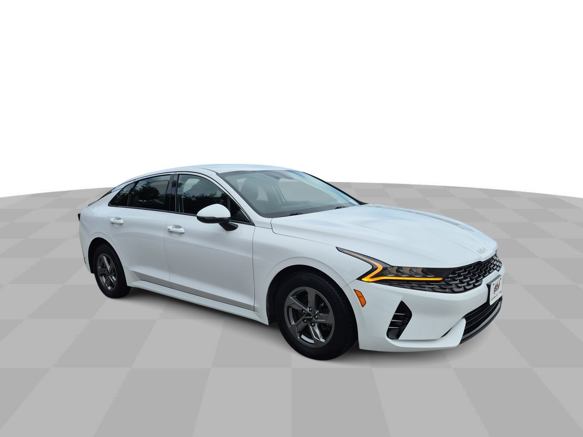 Used 2022 Kia K5 LXS with VIN 5XXG14J22NG144206 for sale in Clive, IA