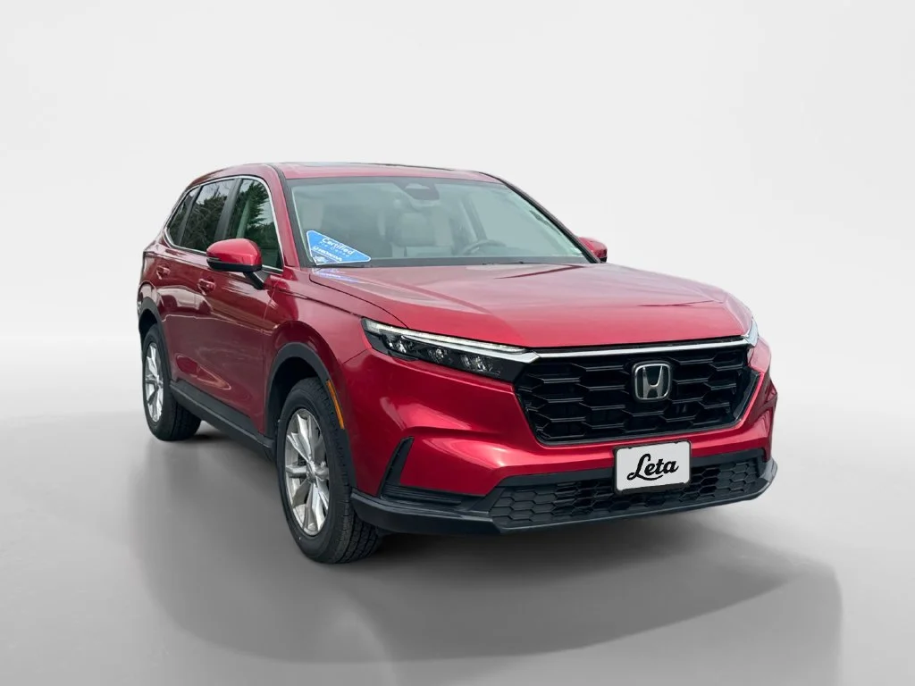 Certified Used 2023 Radiant Red Metallic Honda 1.5T AWD EX image 2