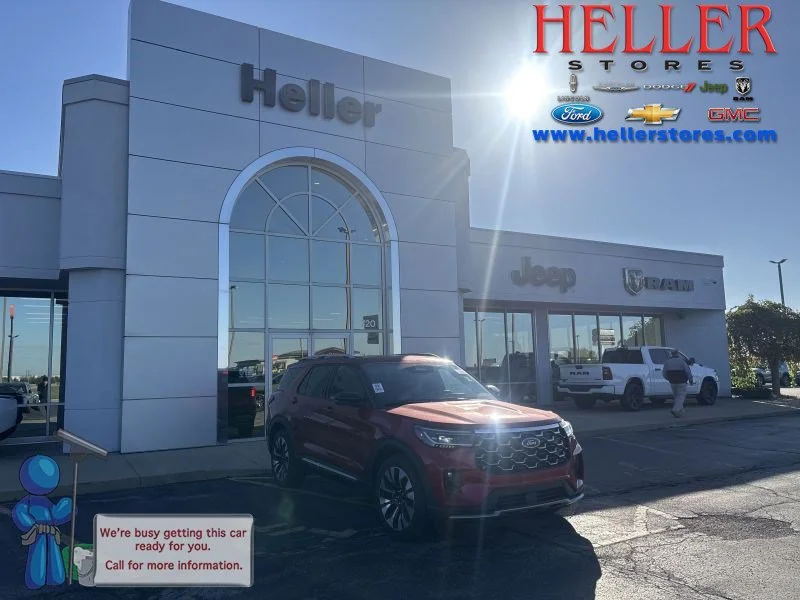 Used 2026 Red Metallic Ford Platinum image 1