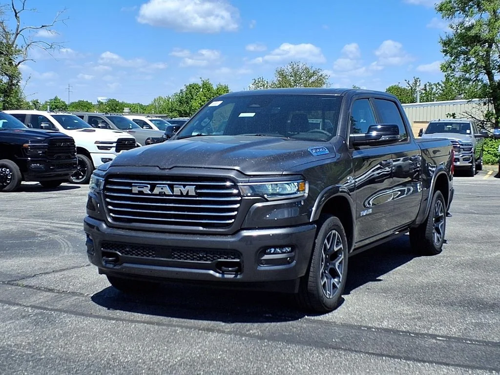 New 2026 Granite Crystal Metallic Clear-Coat Exterior Paint RAM Laramie image 2