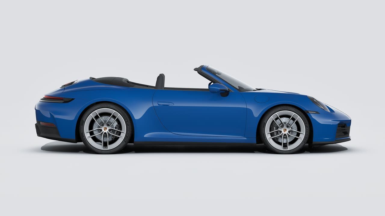 Used 2025 Lugano Blue Porsche Carrera Cabriolet image 6