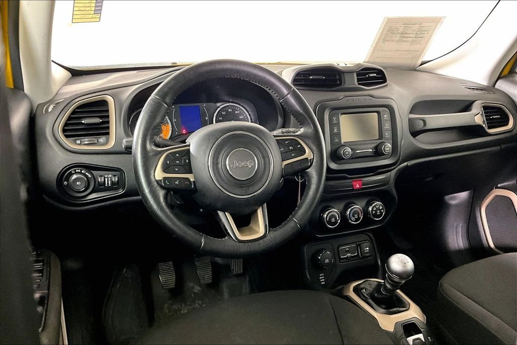 Used 2016 Yellow Jeep Latitude image 3
