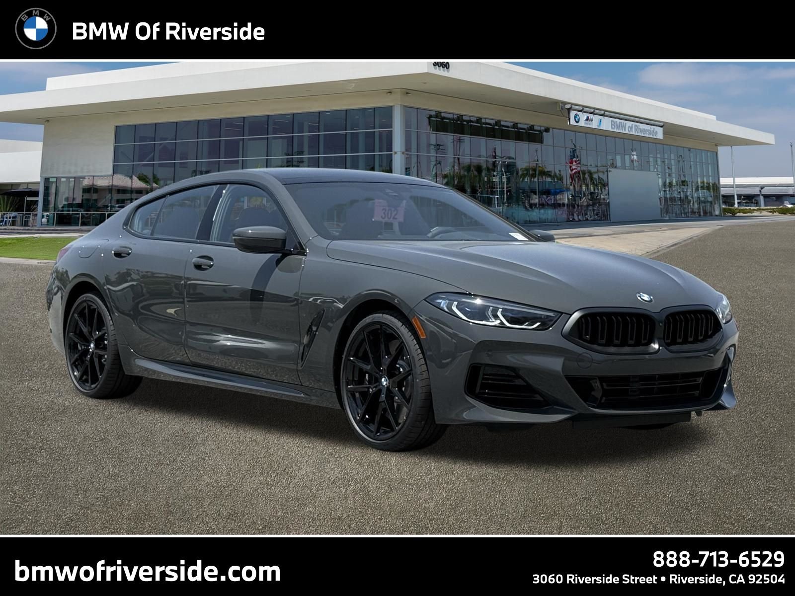 New 2026 Dravit Grey Metallic BMW 840i Gran Coupe image 1