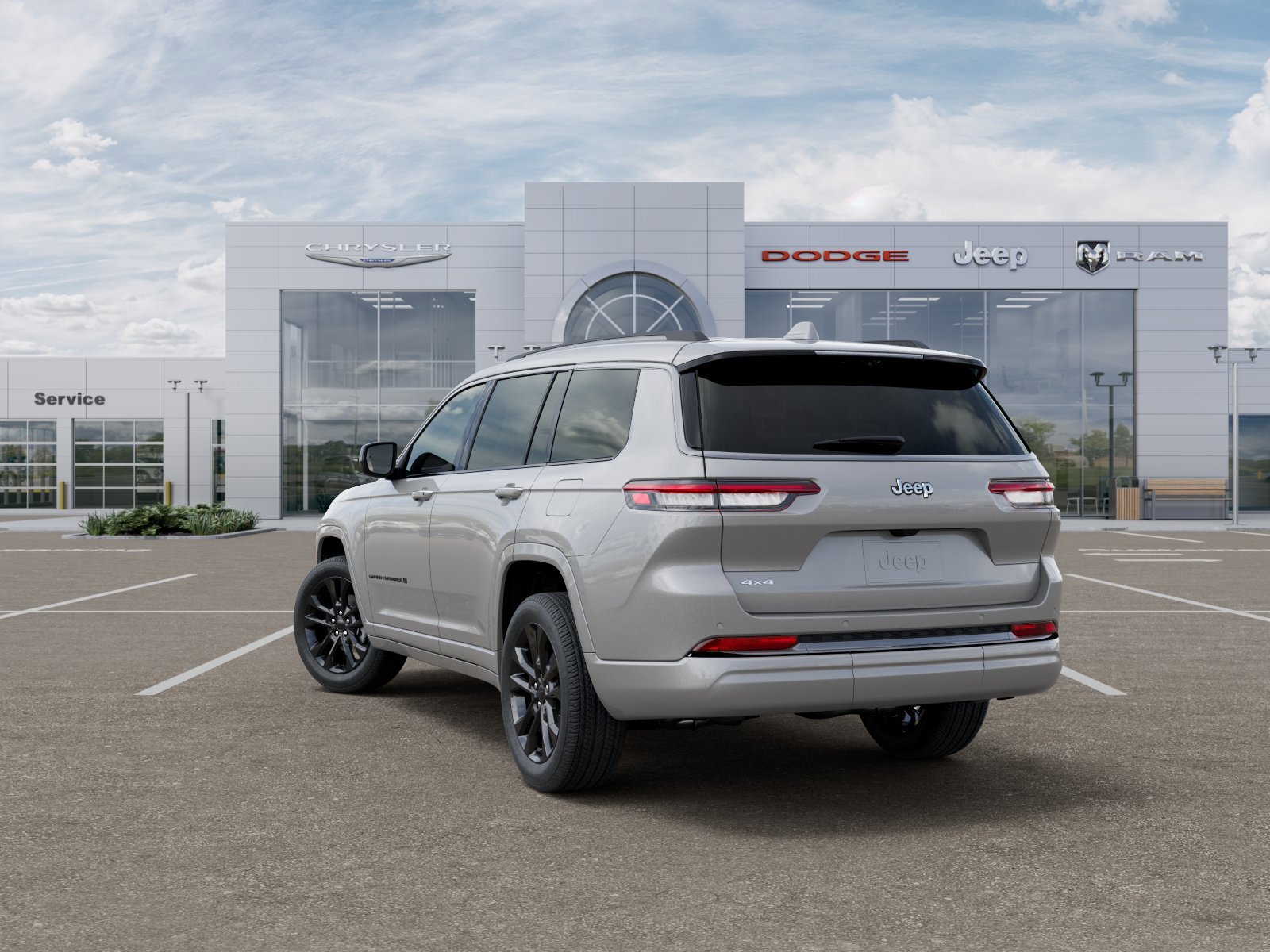 New 2026 Silver Zynith Exterior Paint Jeep Limited image 3