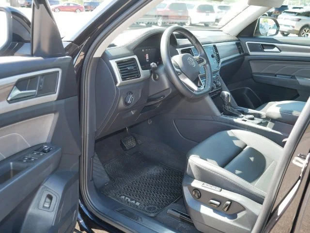Certified Used 2023 Black Volkswagen SEL image 12