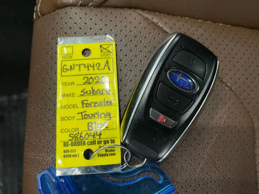 Used 2020 Magnetite Gray Metallic Subaru Touring image 31