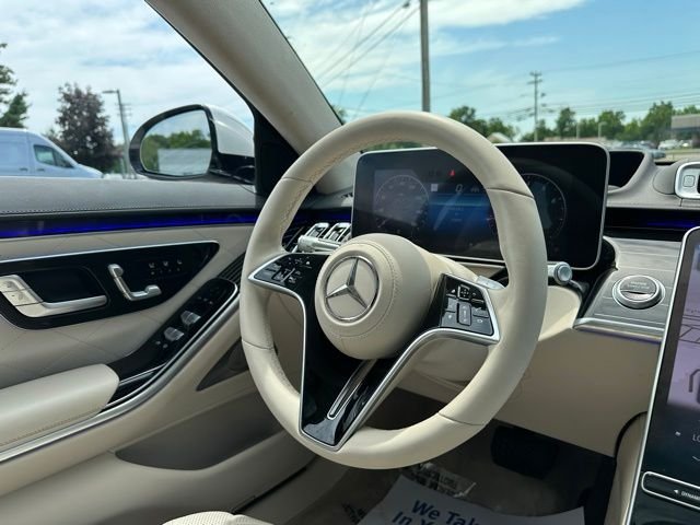 Certified Used 2023 White Mercedes-Benz S 580 image 32