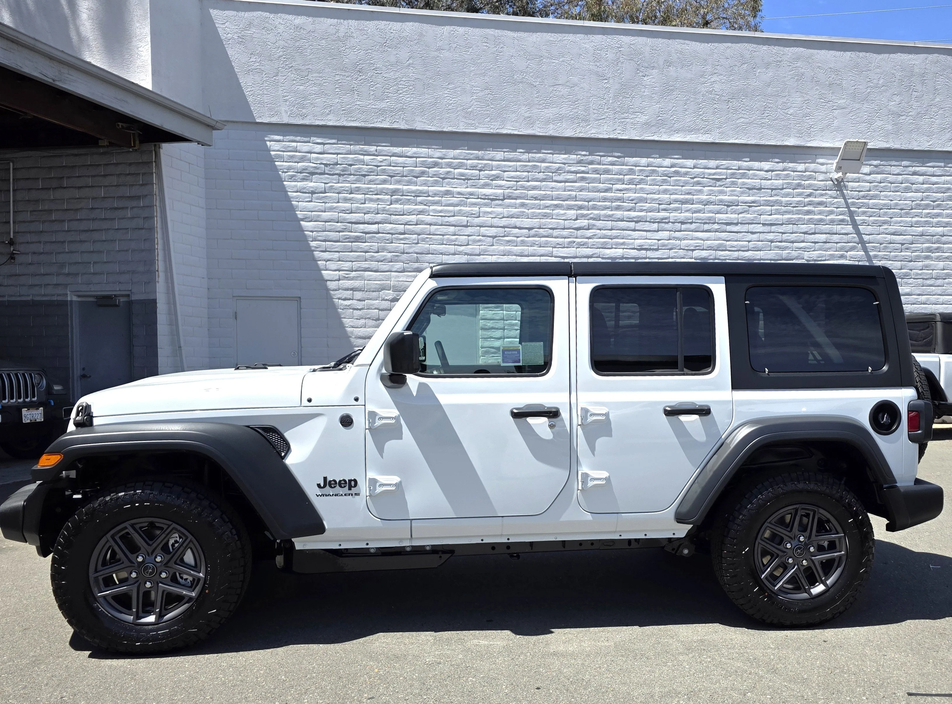 New 2026 Bright White Clearcoat Jeep Sport S image 2