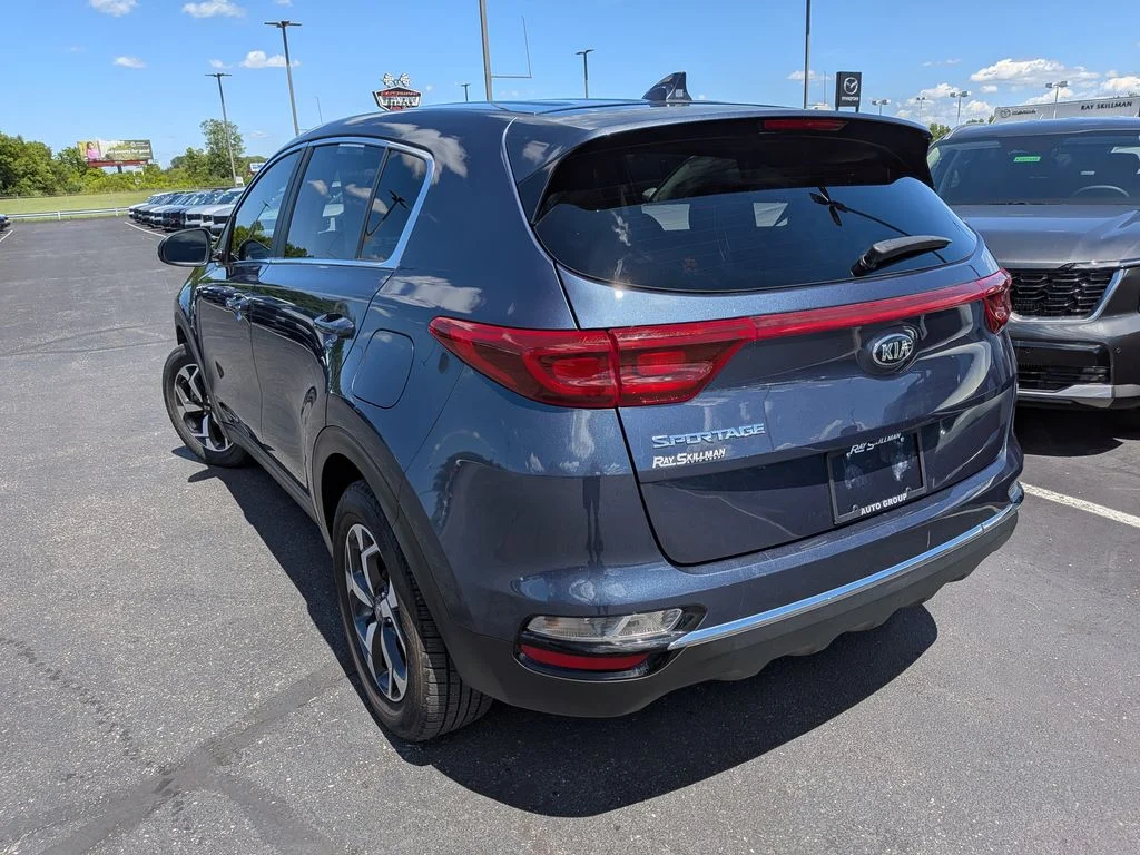 Used 2021 Blue Kia LX image 5