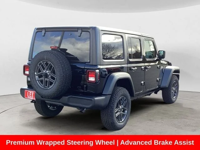 New 2026 Black Clearcoat Jeep 4-DOOR SPORT S image 6
