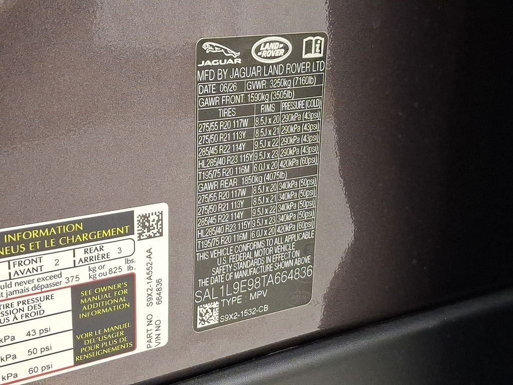 New 2026 Charente Grey Land Rover Dynamic SE image 21