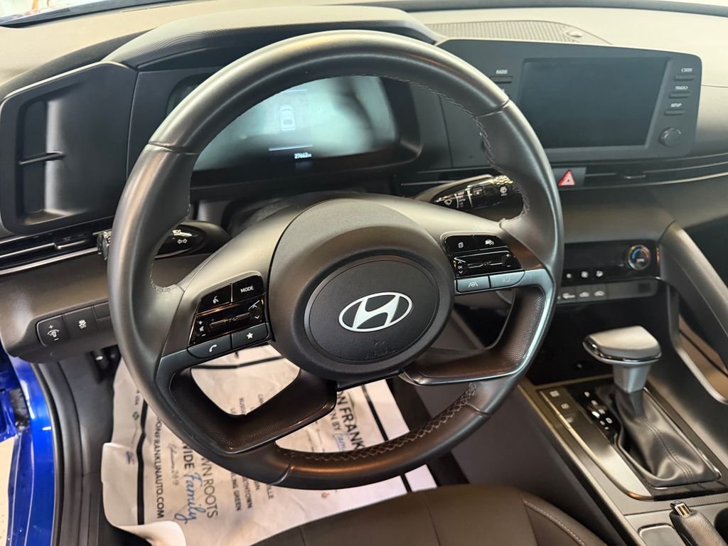 Used 2025 Blue Hyundai SEL Sport image 13