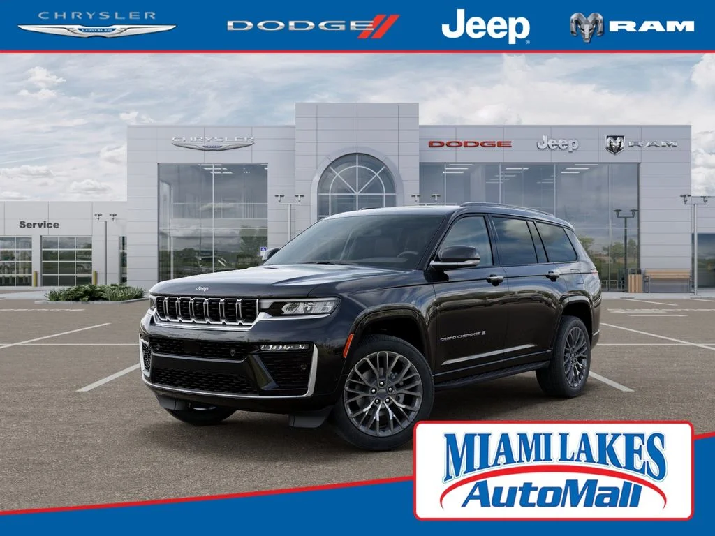 New 2026 Diamond Black Crystal Pearl-Coat Exterior Paint Jeep Summit image 1