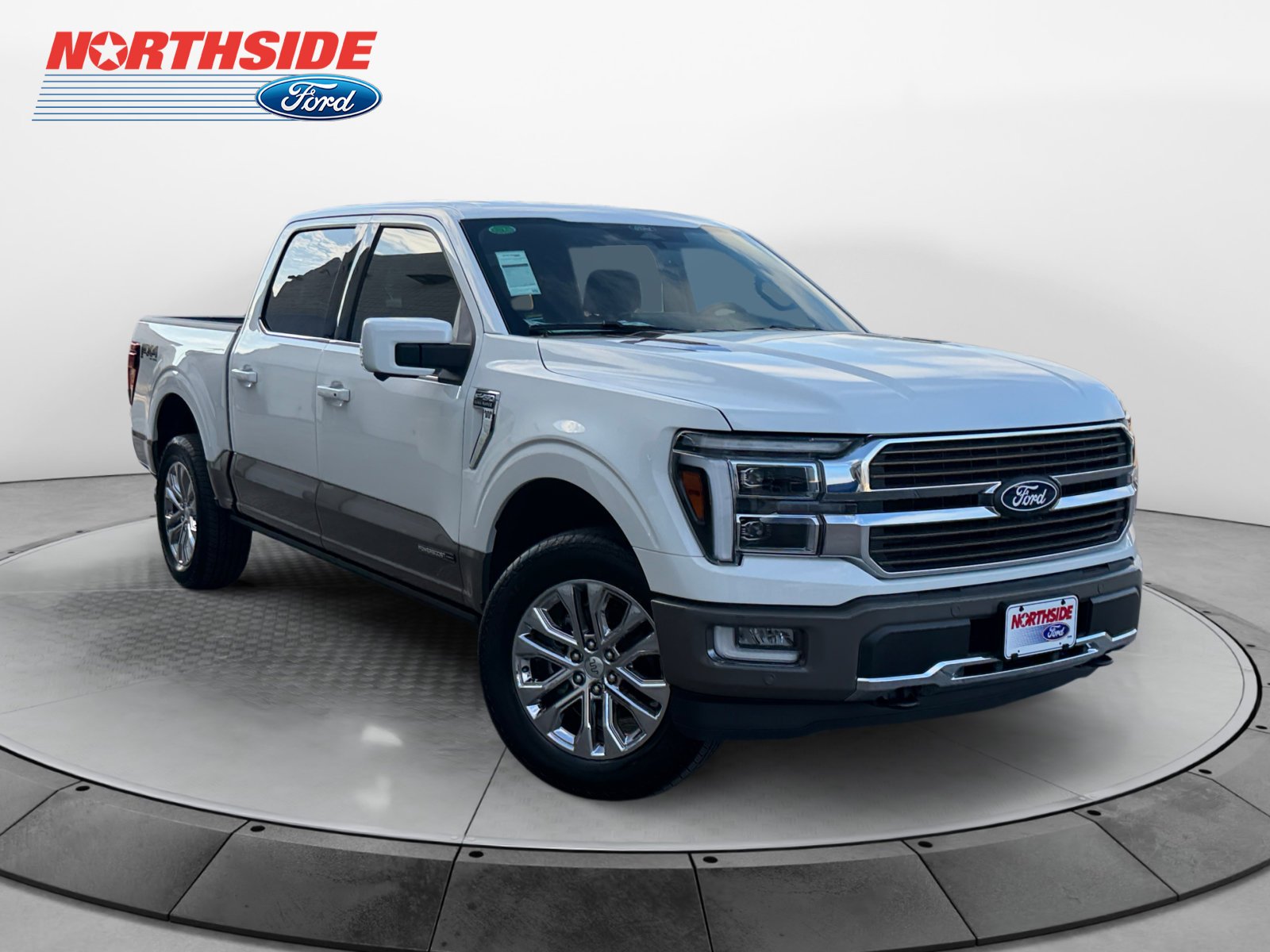 New 2026 Star White Metallic Tri-Coat Ford King Ranch image 1