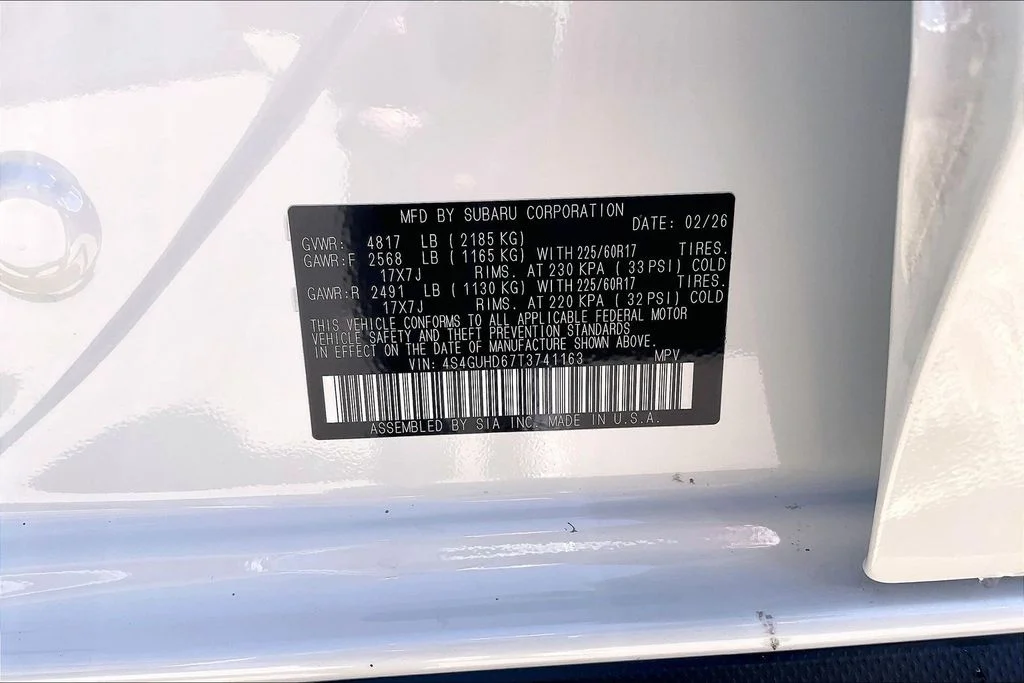 Used 2026 White Subaru Premium image 33
