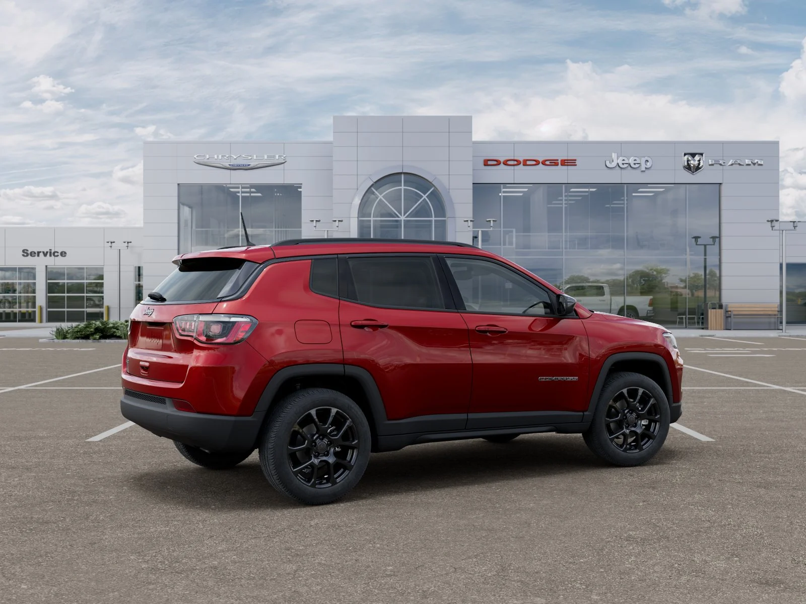 New 2026 Red Hot Pearlcoat Jeep Latitude image 72