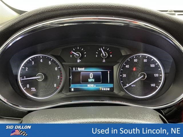 Used 2018 Black Cherry Metallic Buick Preferred image 11
