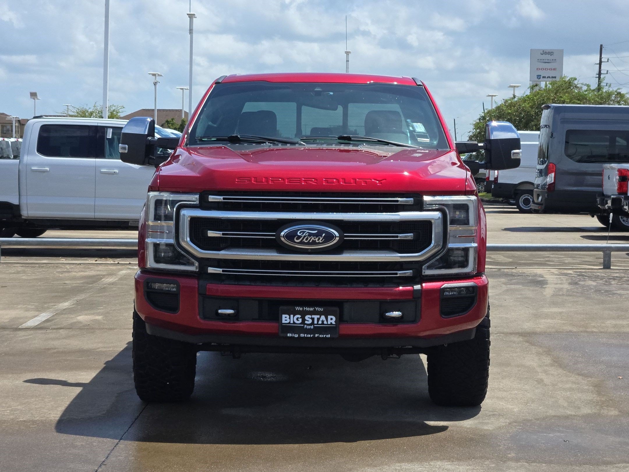 Used 2022 Blue Ford Platinum image 8