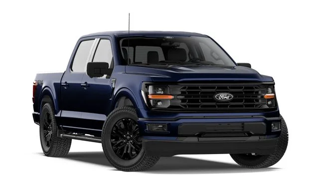 New 2026 Antimatter Blue Metallic Ford XLT image 4